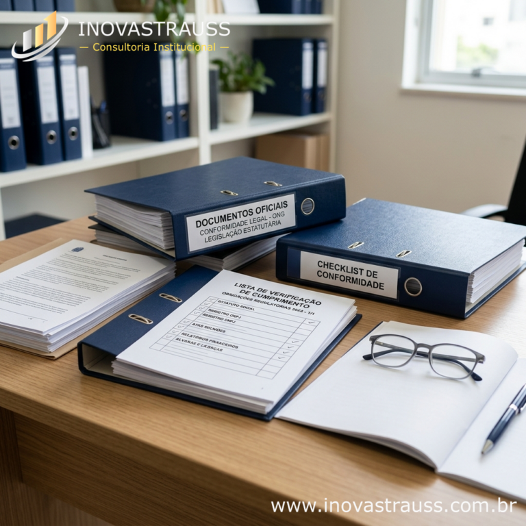 Documentos e planejamento jurídico representando a reforma tributária terceiro setor e seus custos invisíveis